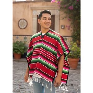 Zarape for teenager 29 in front 58 total wide 24 inches